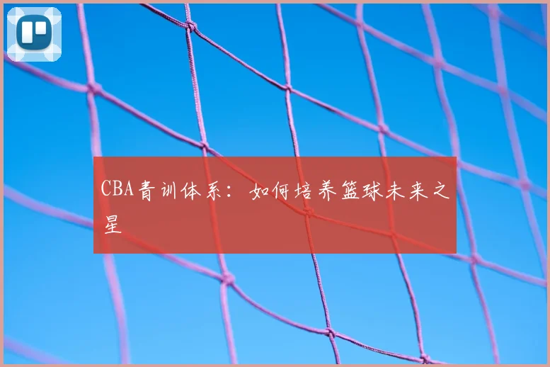 CBA青训体系:如何培养篮球未来之星